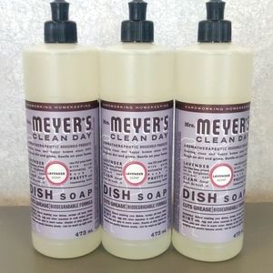 Mrs. Meyer's Dish Soap 473 mL x 3 bottles